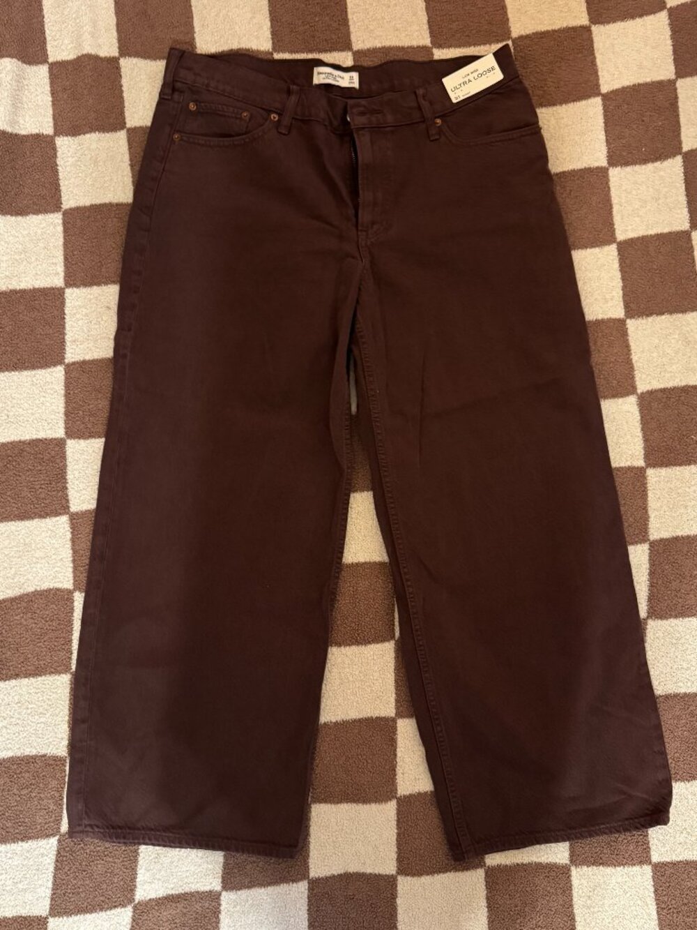 Abercrombie & Fitch - Low Rise Ultra Loose Jeans - Short - NWT